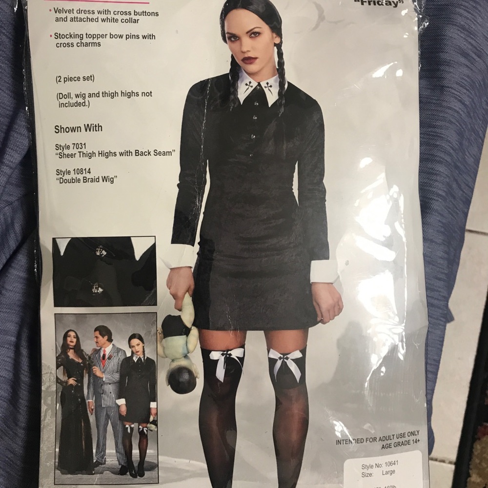 Dreamgirl Wednesday Addams Costume